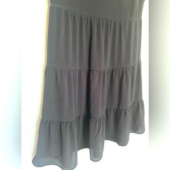 Black Dress with Ruffles - Picture 5 of 5